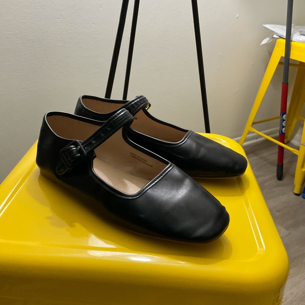 Black Mary Janes